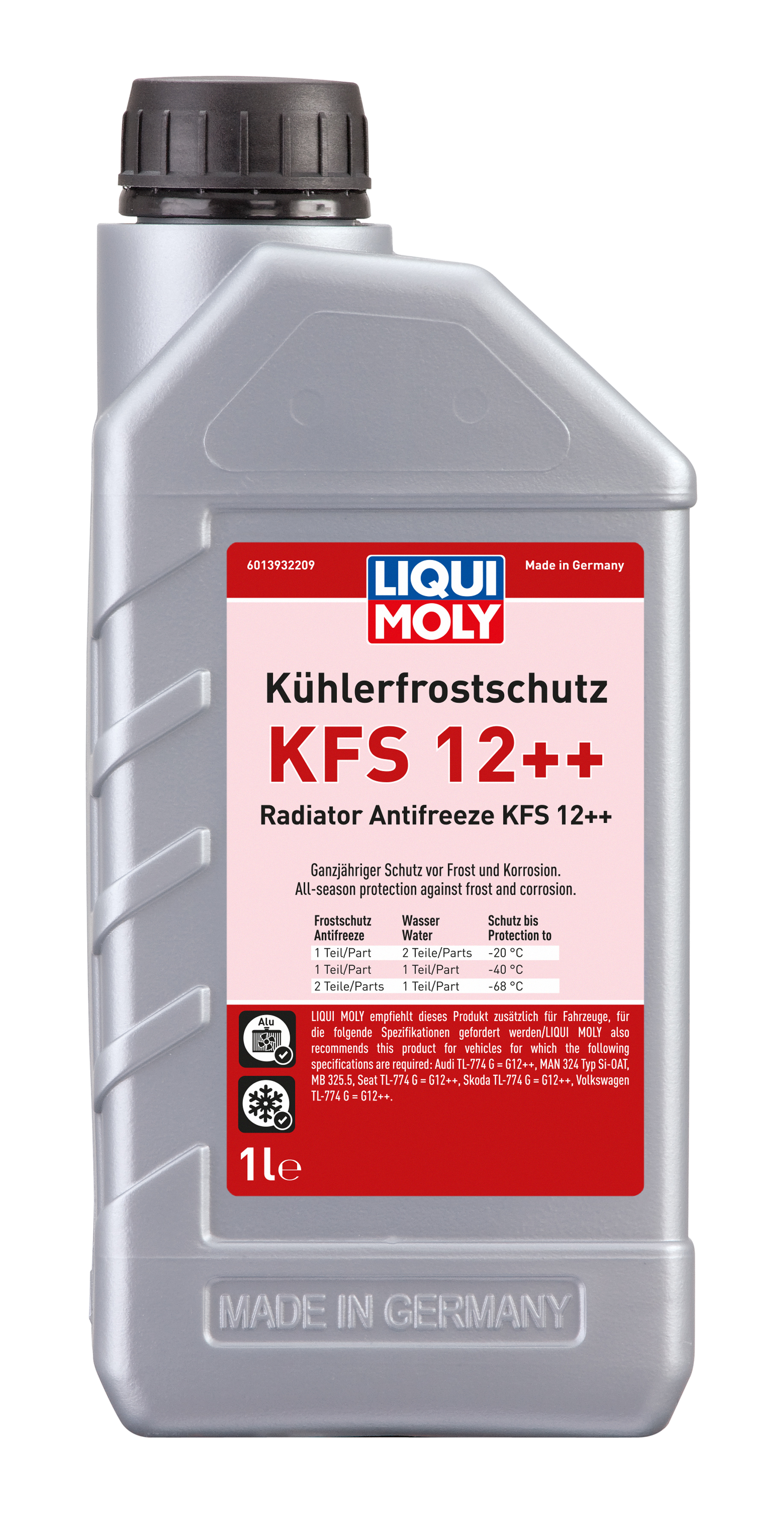 LIQUI MOLY Kühlerfrostschutz KFS 12++, 1 l (21134)