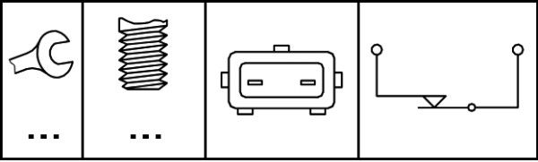 HELLA Bremslichtschalter (6DD 008 622-151)