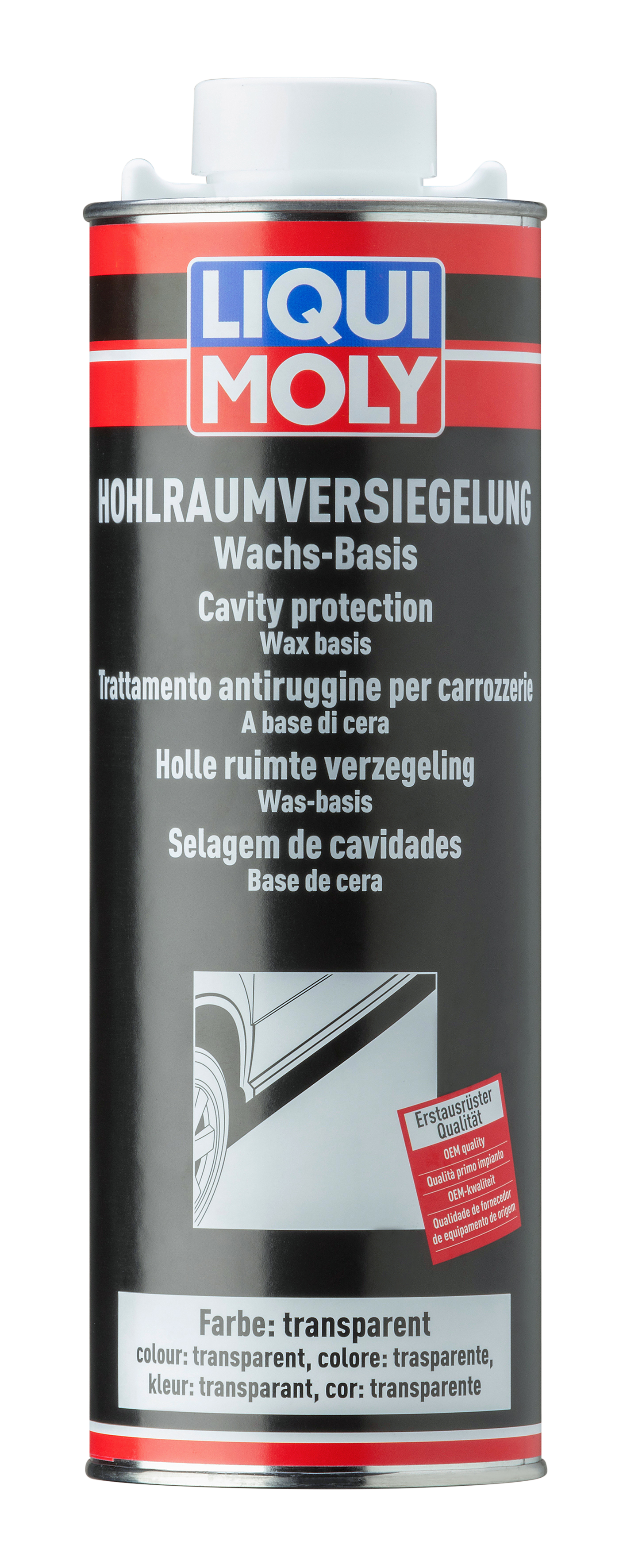 LIQUI MOLY Hohlraumversiegelung transparent, 1 l (6116) LIQUI MOLY Hohlraumversiegelung transparent, 1 l (6116)