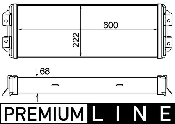 MAHLE Ölkühler, Motoröl (CLC 188 000S) Thumbnail