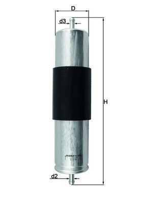 KNECHT Kraftstofffilter (KL 473)