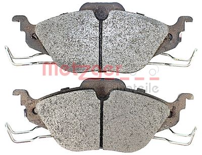 METZGER Bremsbelagsatz, Scheibenbremse (1170063) METZGER Bremsbelagsatz, Scheibenbremse (1170063)