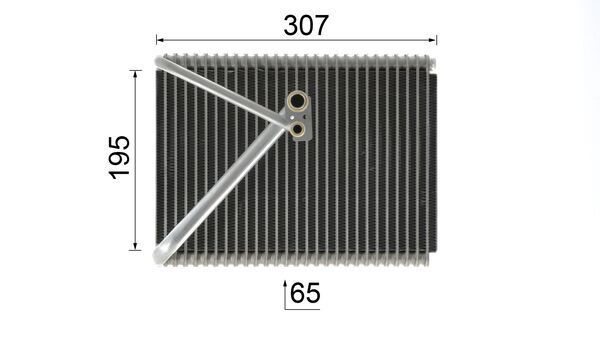 MAHLE Verdampfer, Klimaanlage (AE 87 000P) MAHLE Verdampfer, Klimaanlage (AE 87 000P)