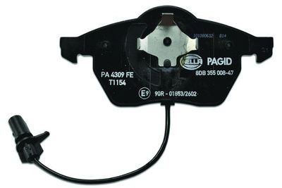 HELLA Bremsbelagsatz, Scheibenbremse (8DB 355 008-471)