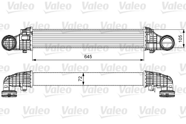 VALEO Ladeluftkühler (818606) Thumbnail