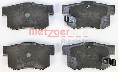 METZGER Bremsbelagsatz, Scheibenbremse (1170213)