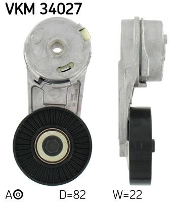 SKF Spannrolle, Keilrippenriemen (VKM 34027)