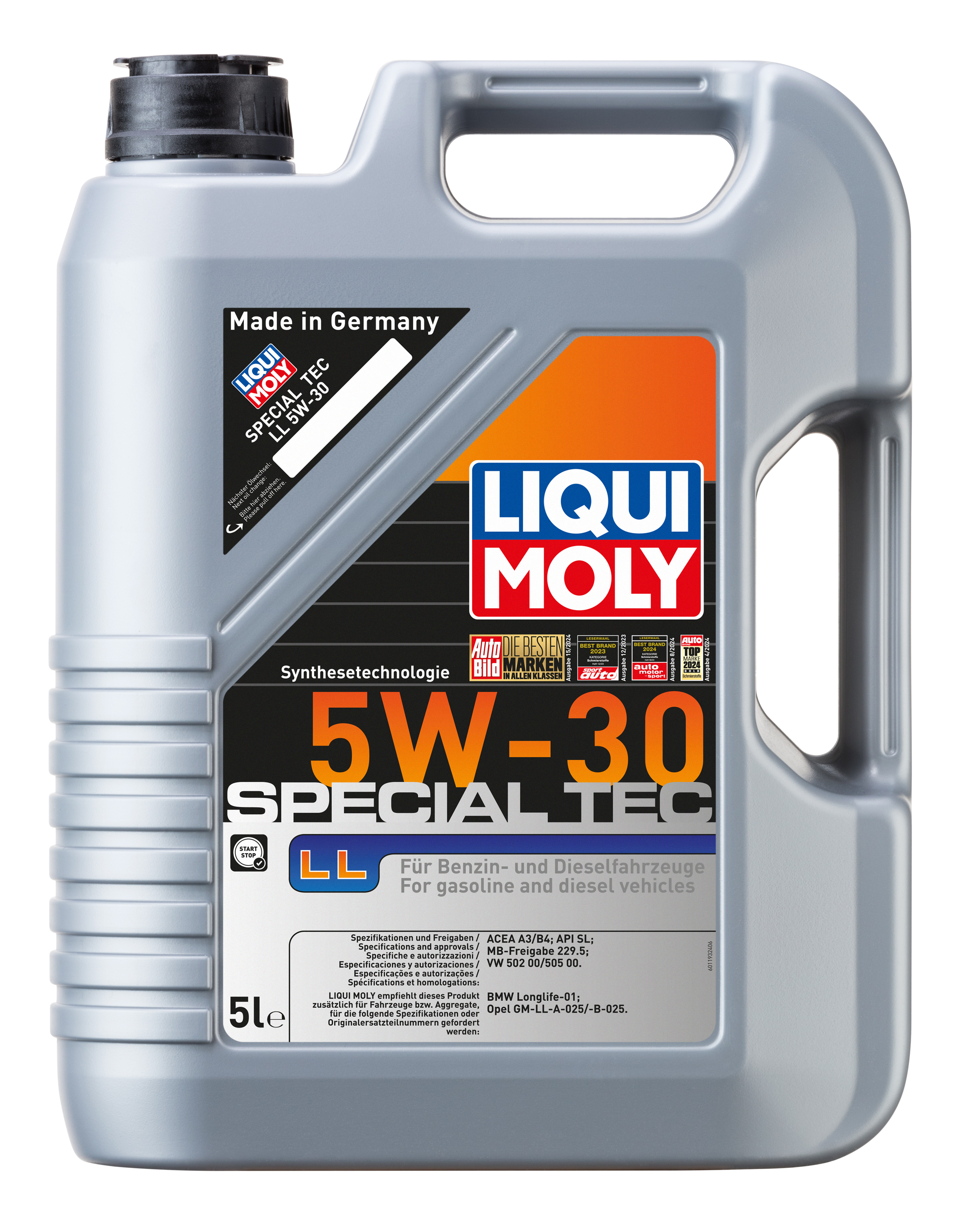 LIQUI MOLY Special Tec LL 5W-30, 5 l (1193)