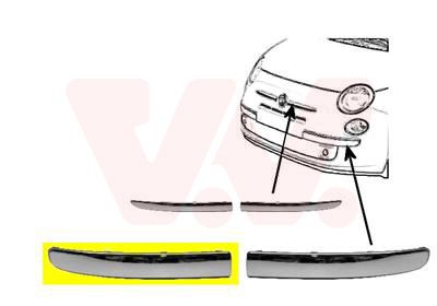 VAN WEZEL Blende, Stoßfänger (1604582)