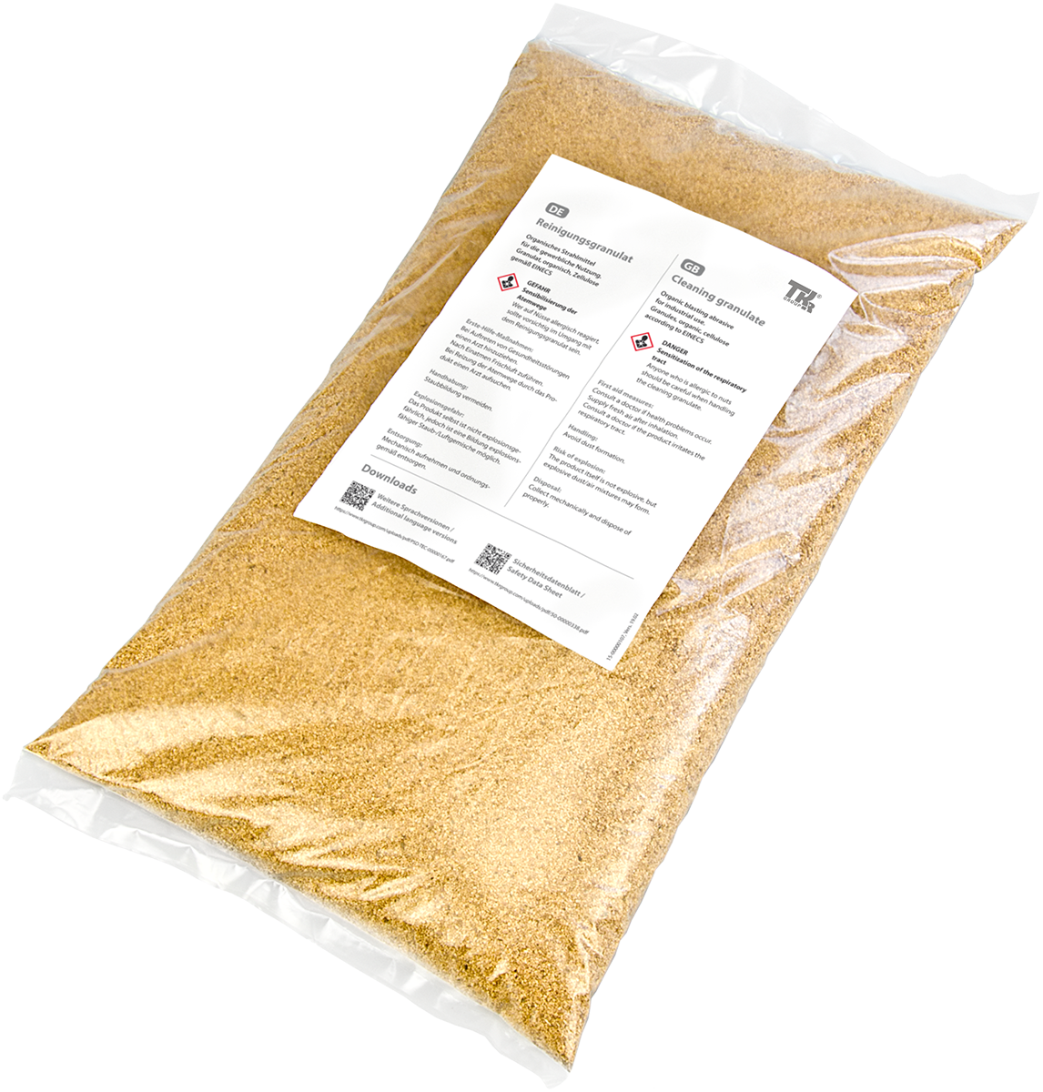 Reinigungsgranulat+PG 5-8 - 25 KG Granulat Sack