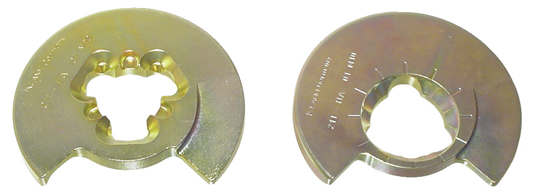 Druckplattenpaar, Gr. 0A (KL-0025-16)