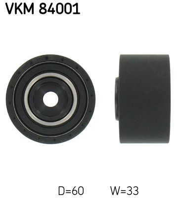 SKF Umlenk-/Führungsrolle, Zahnriemen (VKM 84001)