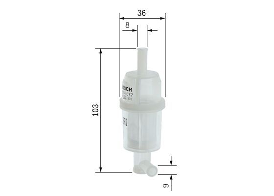 BOSCH Kraftstofffilter (0 450 904 077) BOSCH Kraftstofffilter (0 450 904 077)