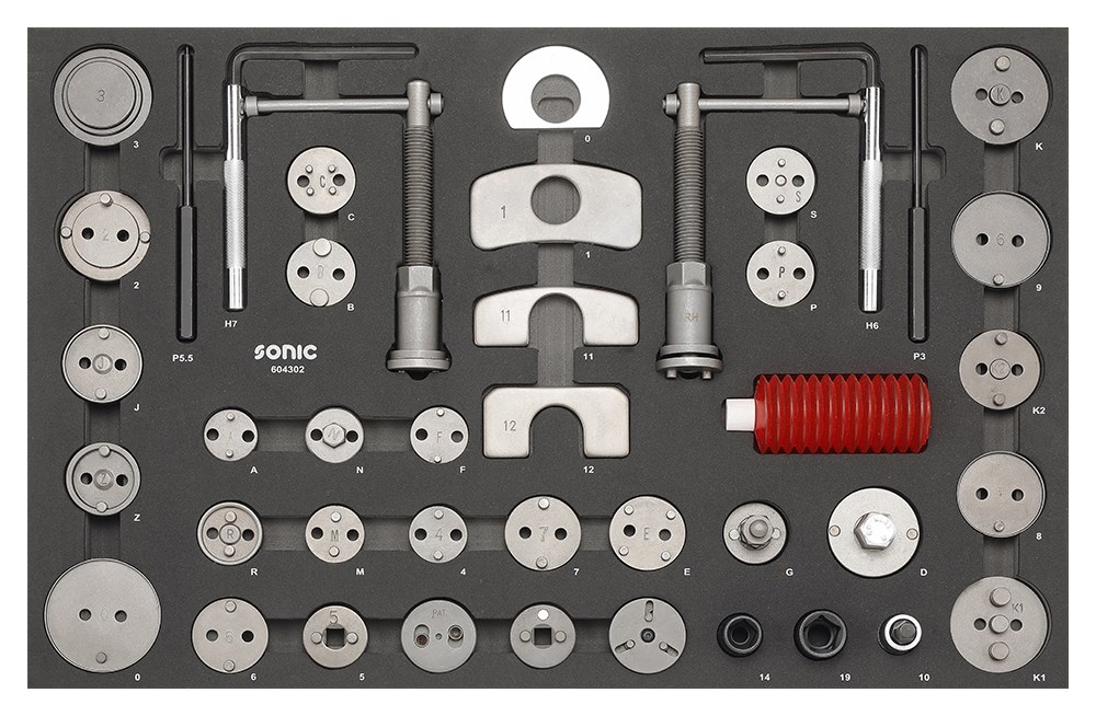 SFS Bremssattel-Satz, 43-tlg. SFS Bremssattel-Satz, 43-tlg.