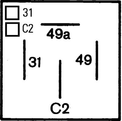 HELLA Blinkgeber (4DM 003 360-021)