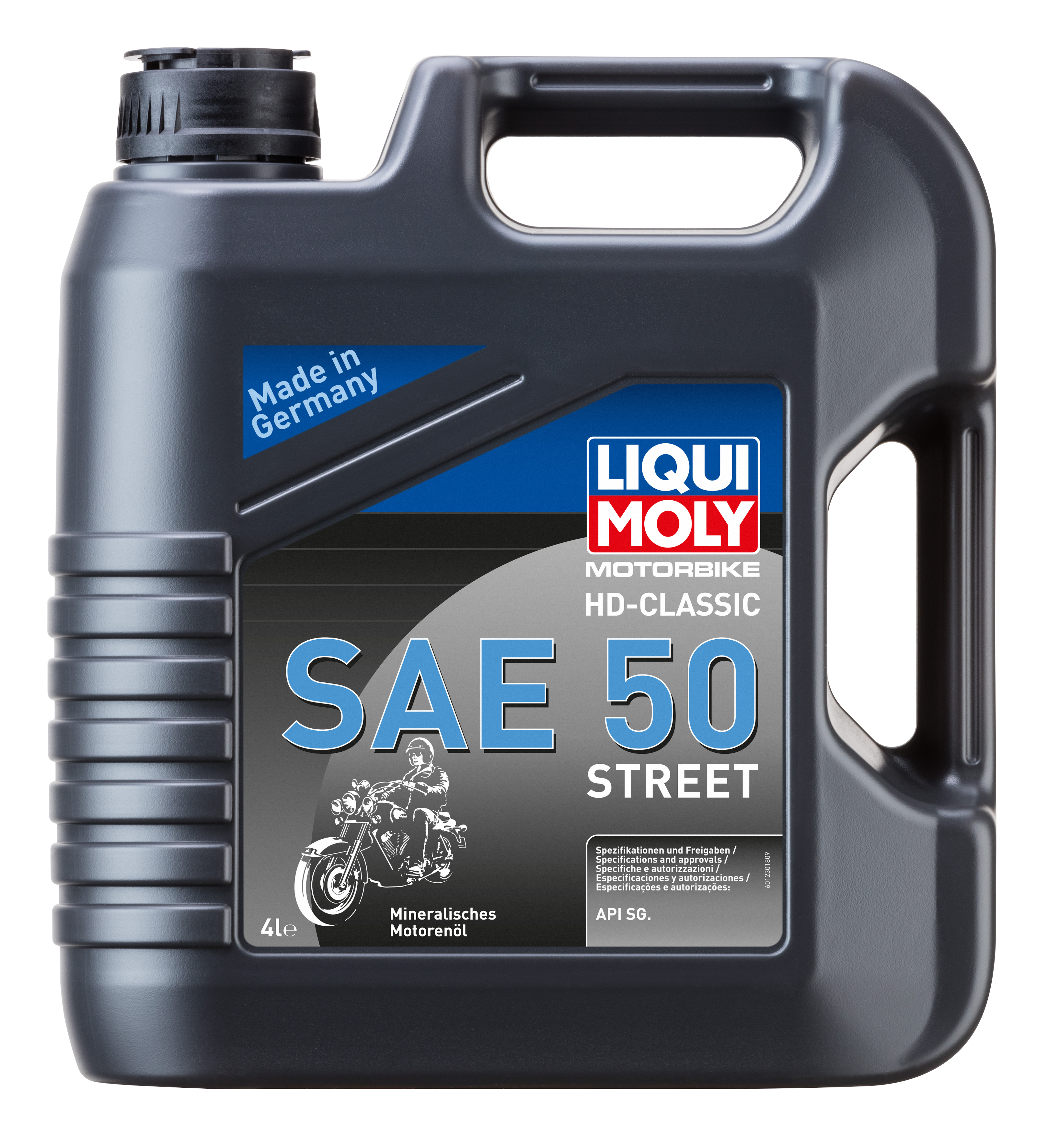 LIQUI MOLY Motorbike HD-Classic SAE 50 Street, 4 l (1230)