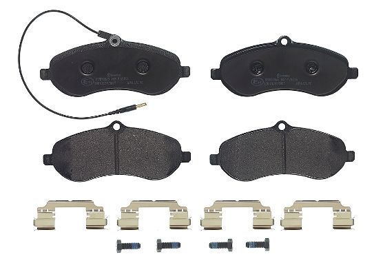 BREMBO Bremsbelagsatz, Scheibenbremse (P 61 096)