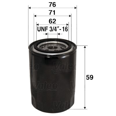 VALEO Ölfilter (586065)