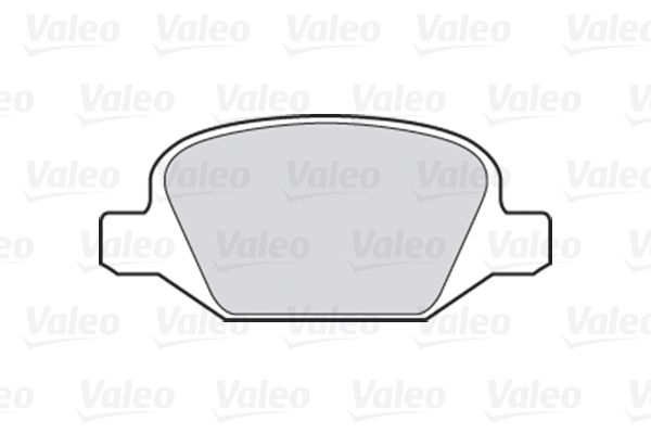 VALEO Bremsbelagsatz, Scheibenbremse (301407)