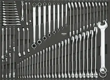 Sonic Werkstattwagen S12 XD gefüllt 735 teilig – dunkelgrau Sonic Werkstattwagen S12 XD gefüllt 735 teilig – dunkelgrau