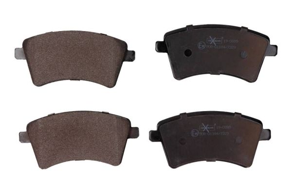 MAXGEAR Bremsbelagsatz, Scheibenbremse (19-0899)