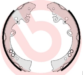 BREMBO Bremsbackensatz (S 83 550)
