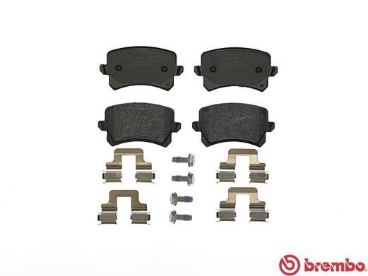 BREMBO Bremsbelagsatz, Scheibenbremse (P 85 109)