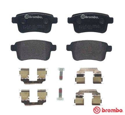 BREMBO Bremsbelagsatz, Scheibenbremse (P 68 043)