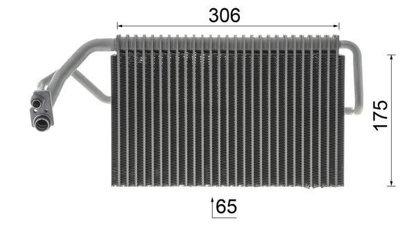 MAHLE Verdampfer, Klimaanlage (AE 45 000P) MAHLE Verdampfer, Klimaanlage (AE 45 000P)