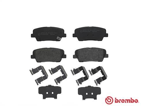 BREMBO Bremsbelagsatz, Scheibenbremse (P 30 063)