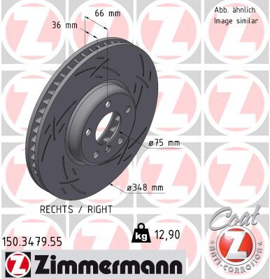 ZIMMERMANN Bremsscheibe (150.3479.55)