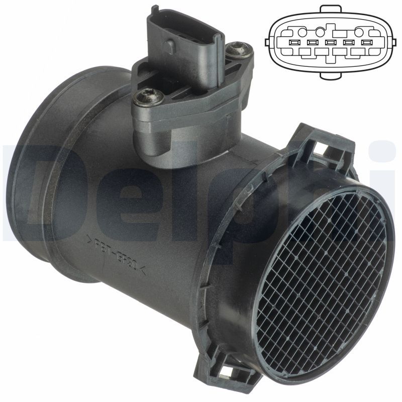 DELPHI Luftmassenmesser (AF10375-12B1)
