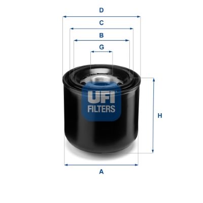 UFI Lufttrocknerpatrone, Druckluftanlage (27.393.00)