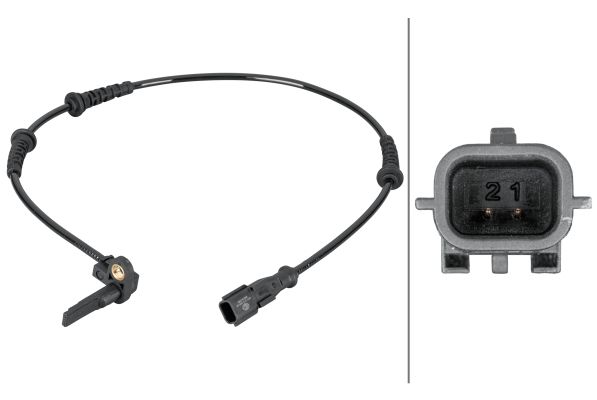HELLA Sensor, Raddrehzahl (6PU 012 806-941)