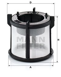 MANN-FILTER Kraftstofffilter (PU 51 x)