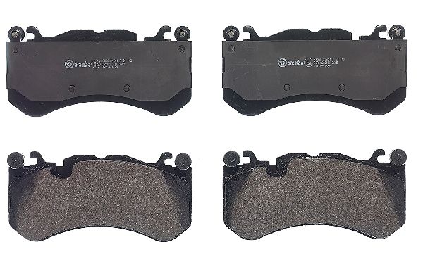 BREMBO Bremsbelagsatz, Scheibenbremse (P 50 142)