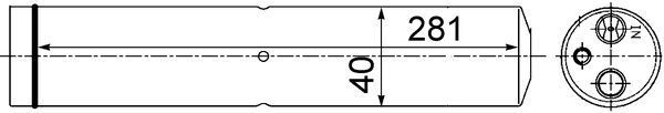 MAHLE Kondensator, Klimaanlage (AC 886 000P)