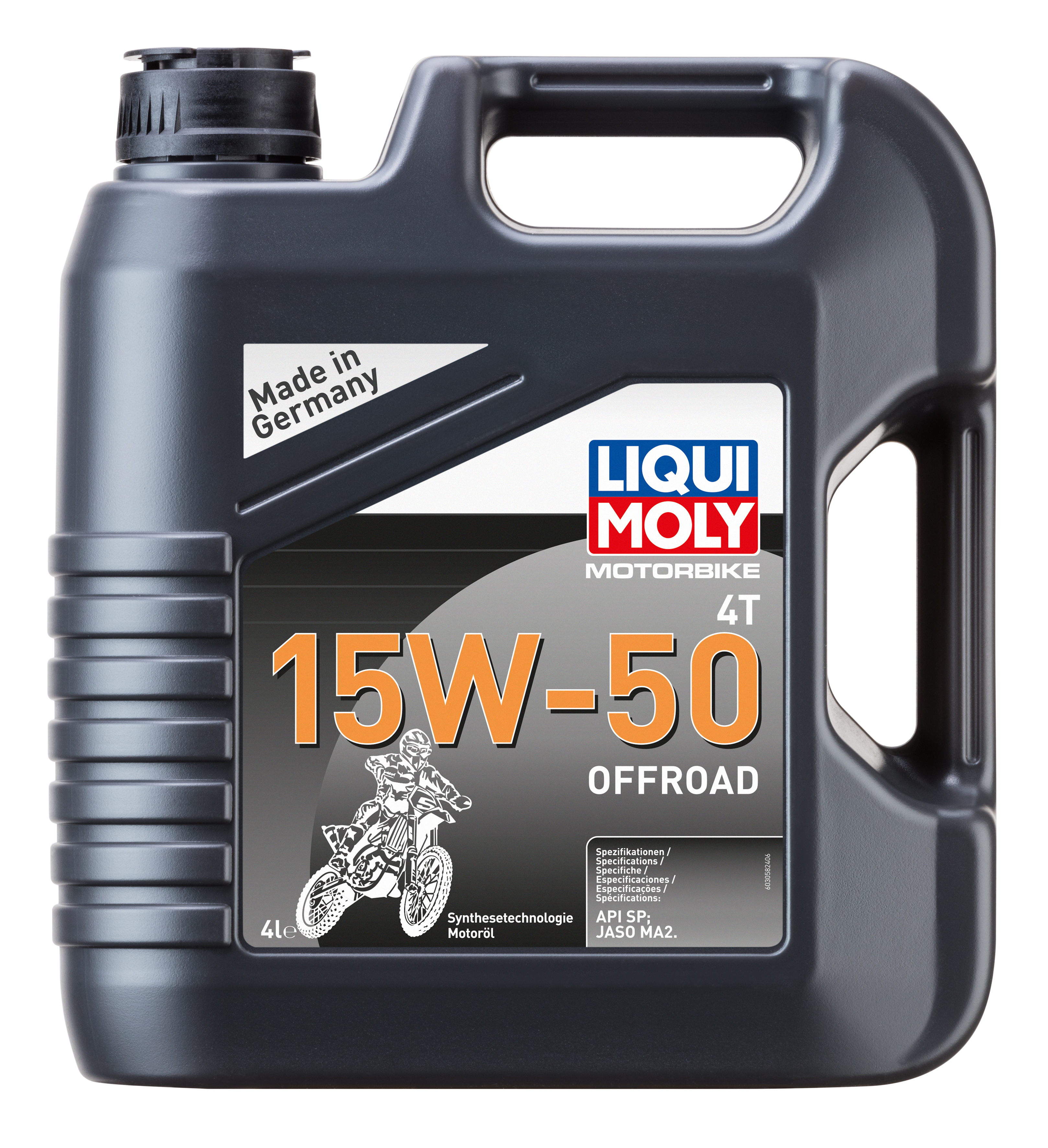 LIQUI MOLY Motorbike 4T 15W-50 Offroad, 4 l (3058)