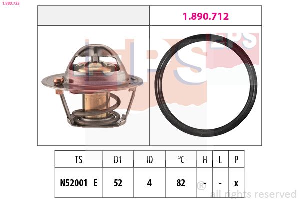 EPS Thermostat, Kühlmittel (1.880.725) Thumbnail