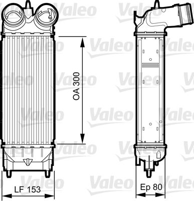 VALEO Ladeluftkühler (818244)