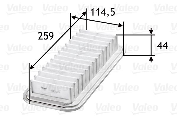 VALEO Luftfilter (585059)