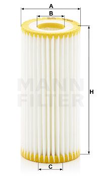 MANN-FILTER Ölfilter (HU 6013 z)