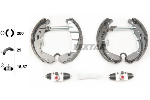 TEXTAR Bremsbackensatz (84065200) TEXTAR Bremsbackensatz (84065200)