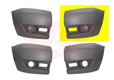 VAN WEZEL Stoßfänger (1985563) VAN WEZEL Stoßfänger (1985563)