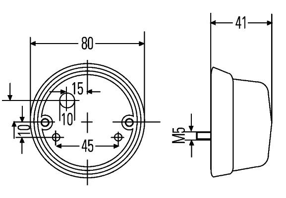 HELLA Schlussleuchte (2SA 001 259-751)