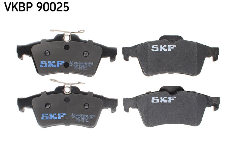SKF Bremsbelagsatz, Scheibenbremse (VKBP 90025)