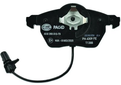 HELLA Bremsbelagsatz, Scheibenbremse (8DB 355 010-731)