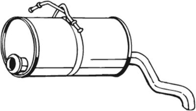 BOSAL Endschalldämpfer (190-129)