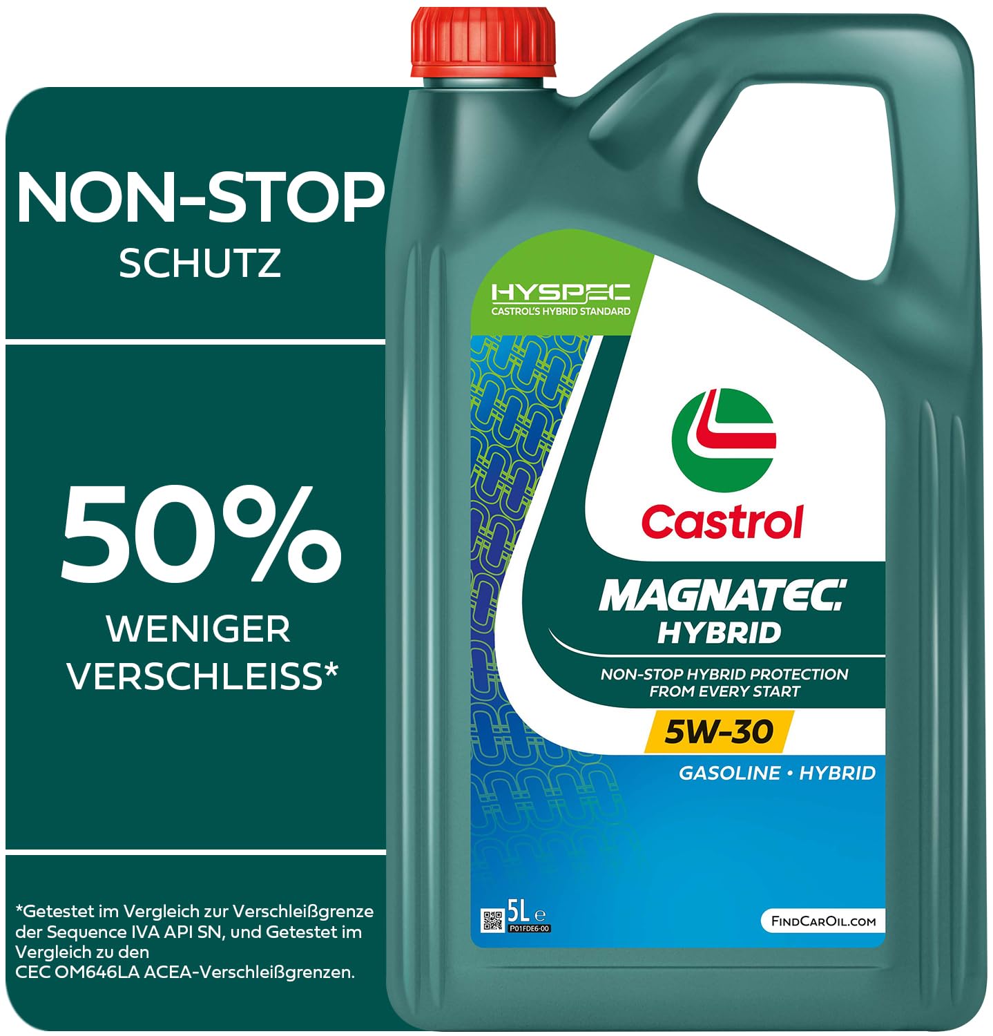 Castrol MAGNATEC HYBRID 5W-30, 208 l (15F2C0)