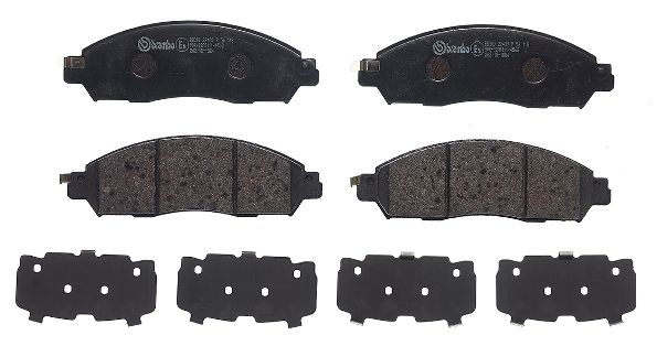 BREMBO Bremsbelagsatz, Scheibenbremse (P 56 118)